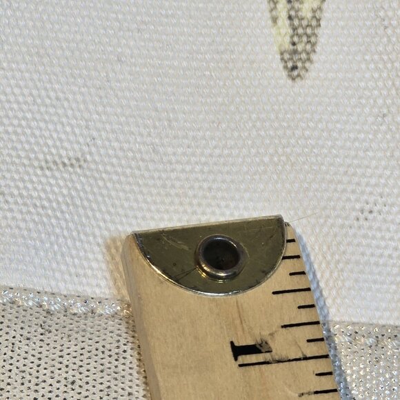 Lands' End Canvas Tote Bag Zips Shut Organize Pockets Starfish Beach Key Holder - Picture 15 of 16